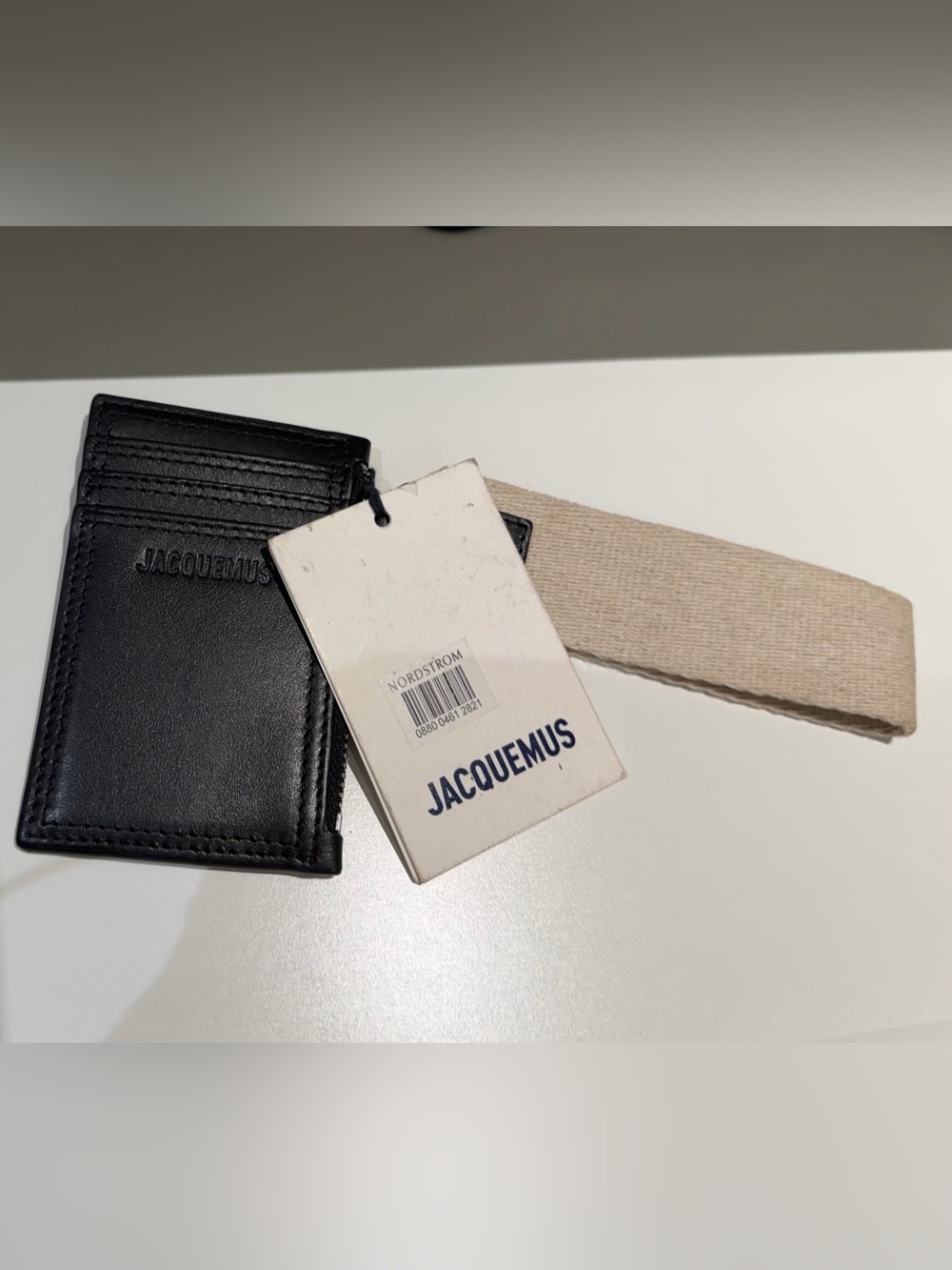 NWT JACQUEMUS Le Nastrinu Wallet card holder